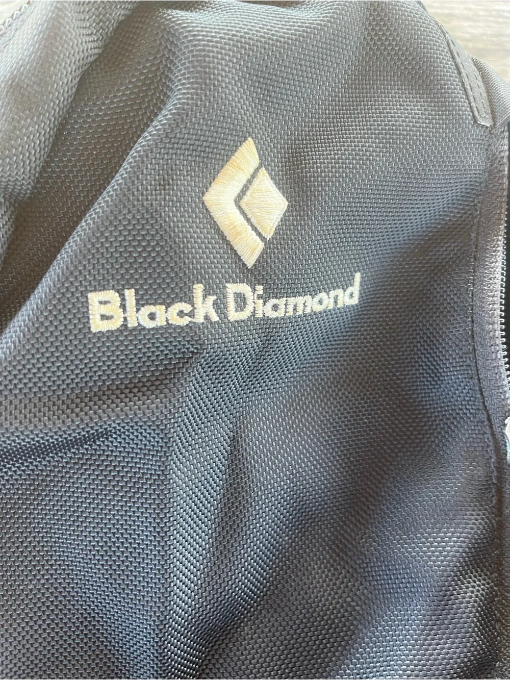 Black Diamond Bullet  Black Daypack, good  cond